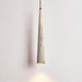 Concrete Pleated Pendant Lamp.