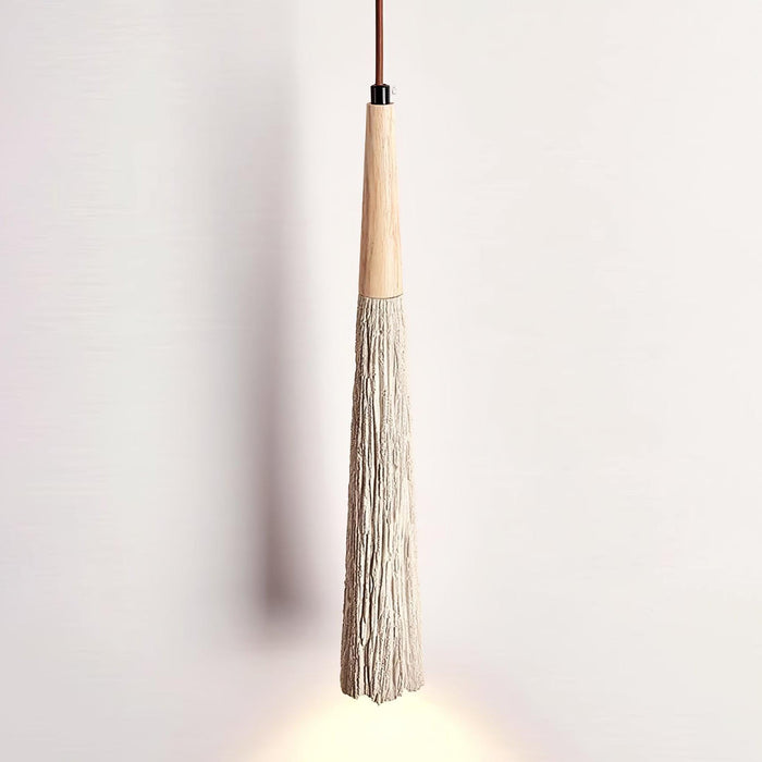 Concrete Pleated Pendant Lamp - Vakkerlight