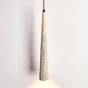 Concrete Pleated Pendant Lamp-DWHOME