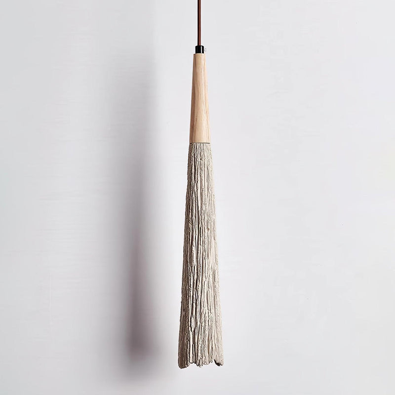 Concrete Pleated Pendant Lamp-DWHOME