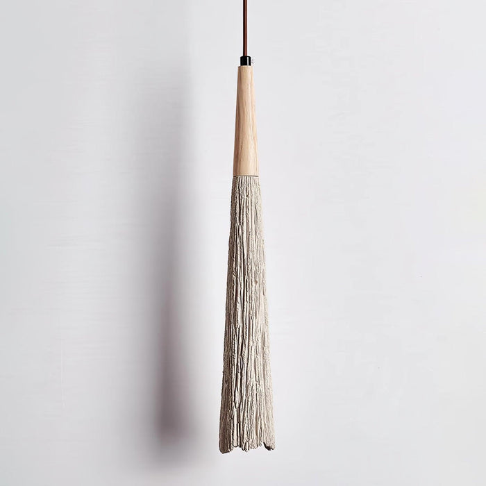 Concrete Pleated Pendant Lamp-DWHOME