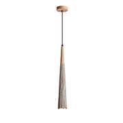 Concrete Pleated Pendant Lamp-DWHOME