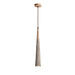 Concrete Pleated Pendant Lamp-DWHOME