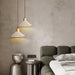 Concrete Pleated Pendant Lamp - Vakkerlight