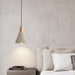 Concrete Pleated Pendant Lamp-DWHOME