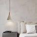 Concrete Pleated Pendant Lamp - Vakkerlight