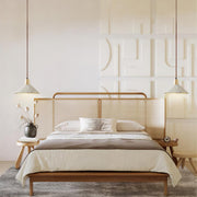 Concrete Pleated Pendant Lamp-DWHOME