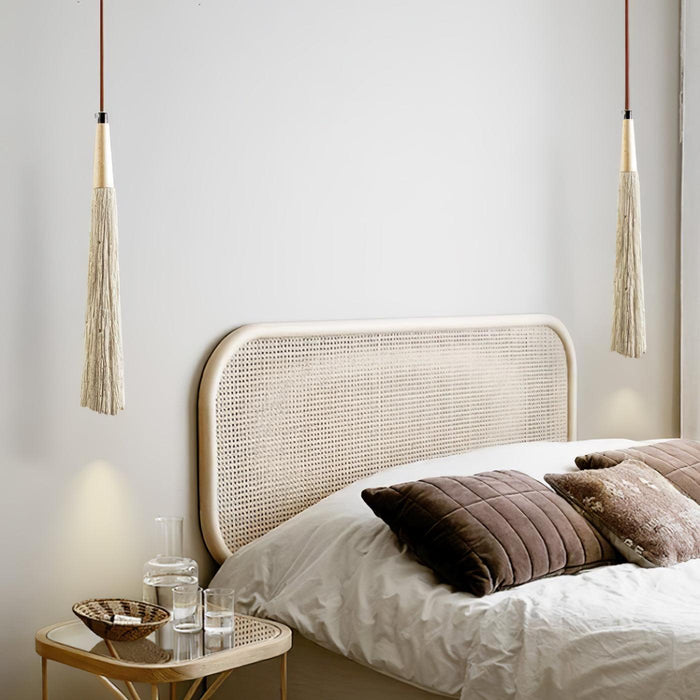 Concrete Pleated Pendant Lamp-DWHOME