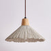 Concrete Pleated Pendant Lamp - Vakkerlight