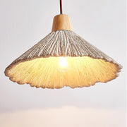 Concrete Pleated Pendant Lamp-DWHOME