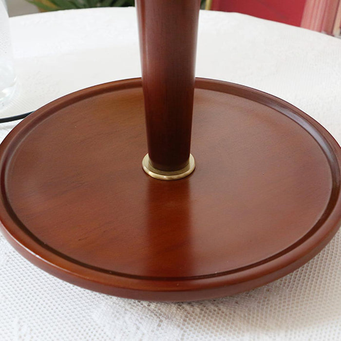 Cone Pleated Fabric Table Lamp-DWHOME