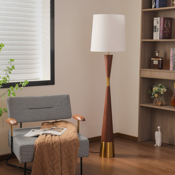 Cone Waist Floor Lamp.