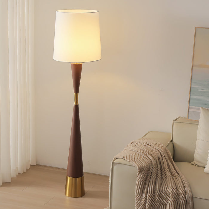 Cone Waist Floor Lamp.