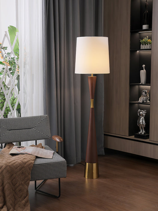 Cone Waist Floor Lamp.