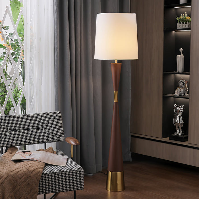 Cone Waist Floor Lamp.