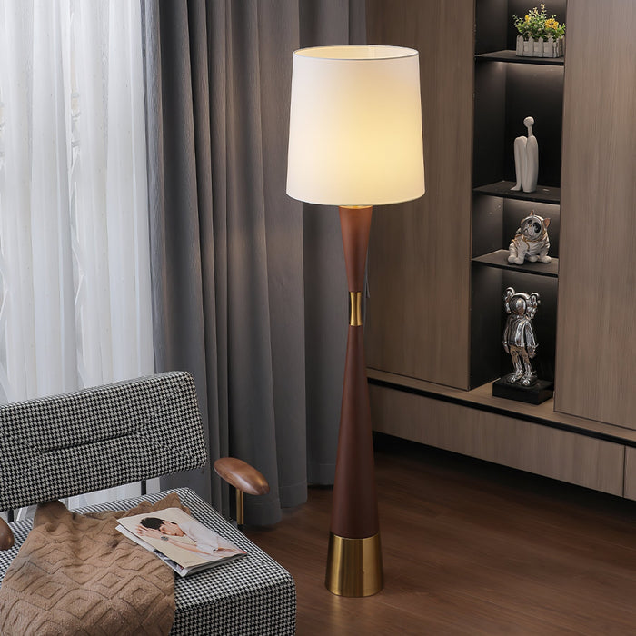 Cone Waist Floor Lamp.