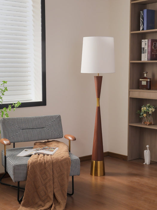 Cone Waist Floor Lamp.