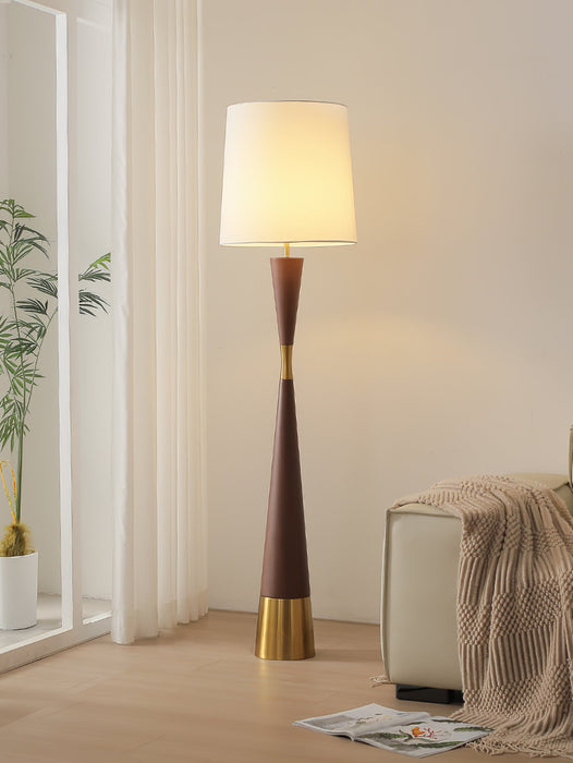 Cone Waist Floor Lamp.