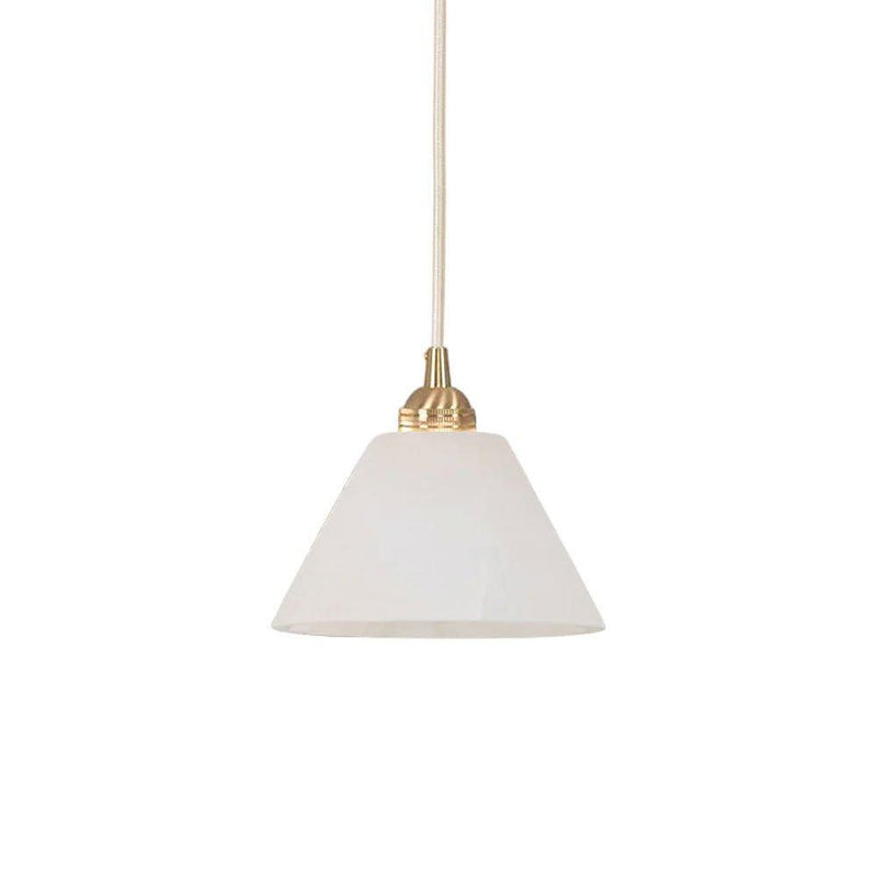 Conical Brass Pendant Lamp-DWHOME