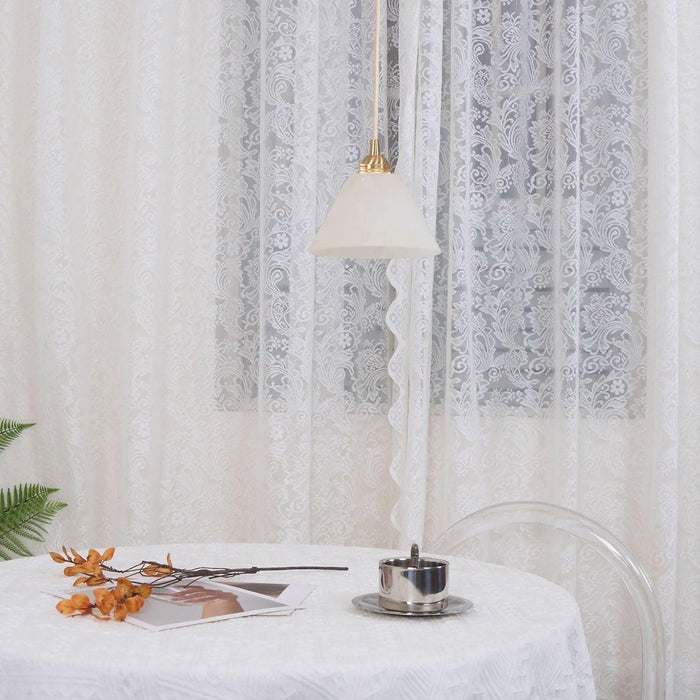 Conical Brass Pendant Lamp-DWHOME