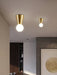 Conical Ceiling Lamp.