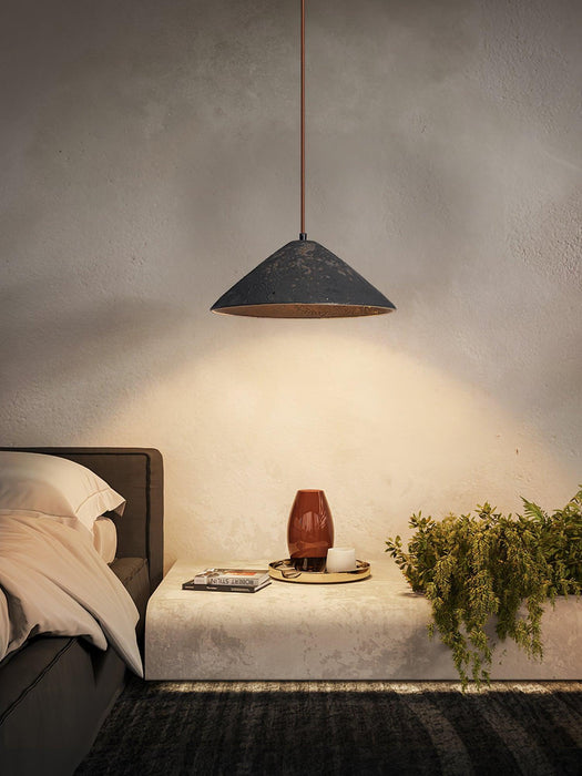 Ceramic Whisper Pendant Lamp-DWHOME