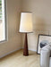 Faux Wood Conical Floor Lamp-DWHOME