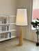 Faux Wood Conical Floor Lamp-DWHOME