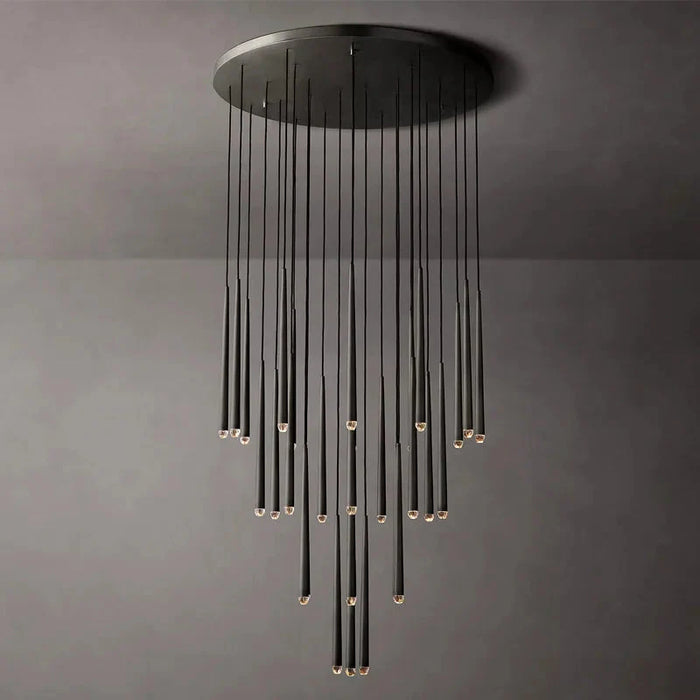 Contemporary Chandelier for High Ceiling Living Room & Foyer.