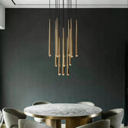 Contemporary Chandelier for High Ceiling Living Room & Foyer-DWHOME