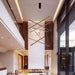 Cora Contemporary Foyer Chandelier.