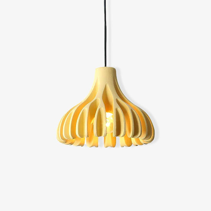 Coral Resin Pendant Lamp.