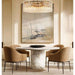 Lattace Clear Glass Round Chandelier 36''48"-DWHOME