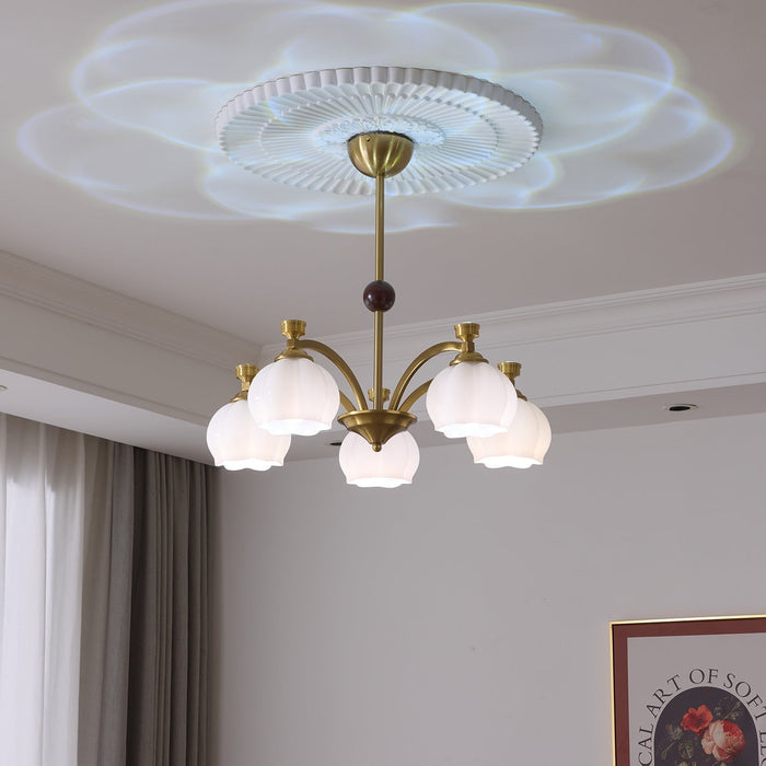 Corinne Arc Chandelier-DWHOME