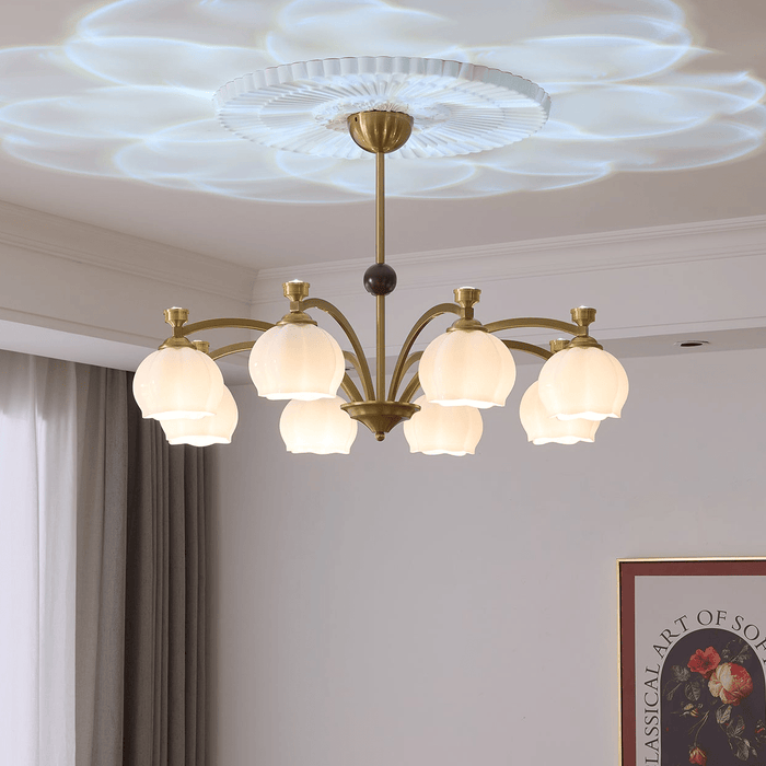Corinne Arc Chandelier-DWHOME