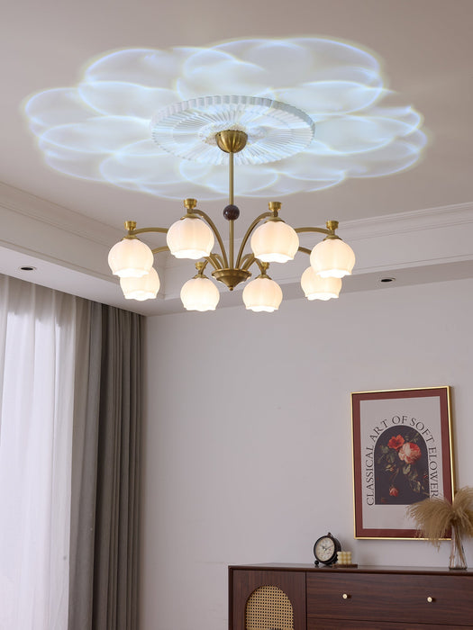 Corinne Arc Chandelier-DWHOME