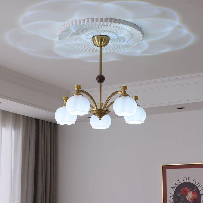 Corinne Arc Chandelier-DWHOME