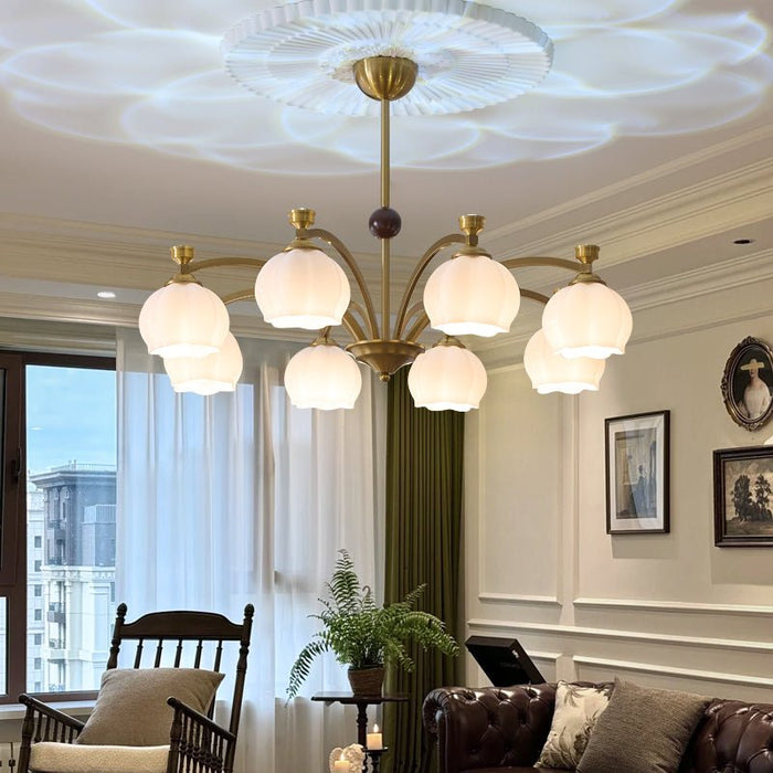 Corinne Arc Chandelier-DWHOME