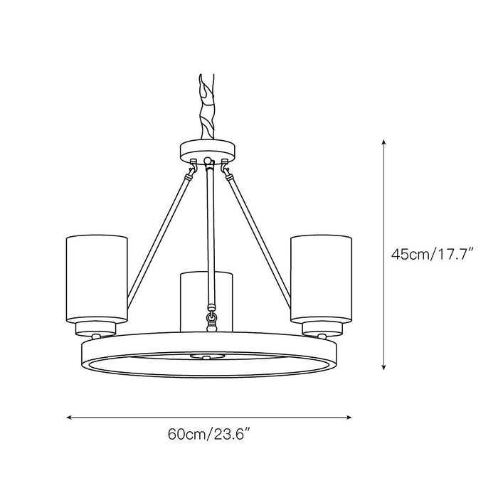 Corsica Chandelier-DWHOME