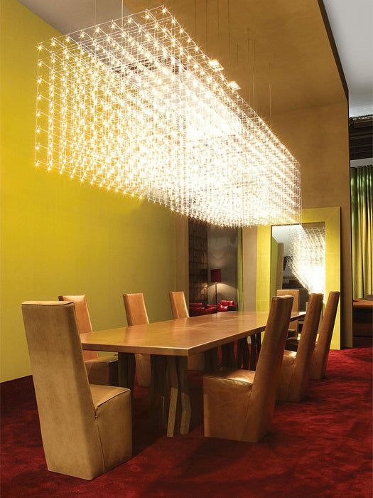 Cosmic Cube Led Pendant Light.