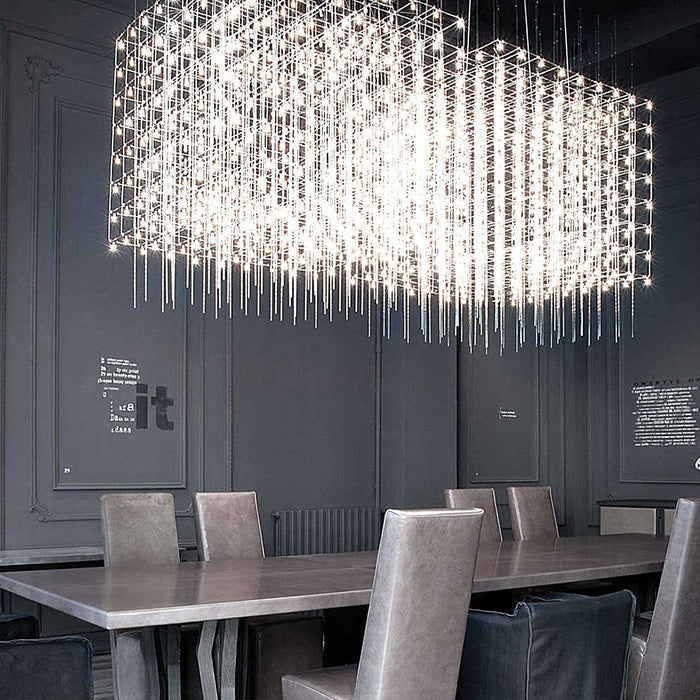 Cosmic Cube Led Pendant Light.