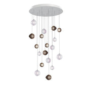 Cosmic Sphere Cascade Chandelier - Vakkerlight