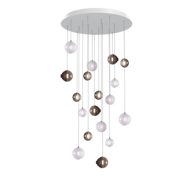 Cosmic Sphere Cascade Chandelier - Vakkerlight