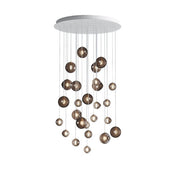Cosmic Sphere Cascade Chandelier - Vakkerlight