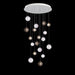 Cosmic Sphere Cascade Chandelier - Vakkerlight