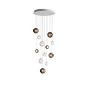Cosmic Sphere Cascade Chandelier - Vakkerlight
