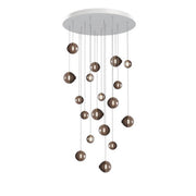 Cosmic Sphere Cascade Chandelier - Vakkerlight