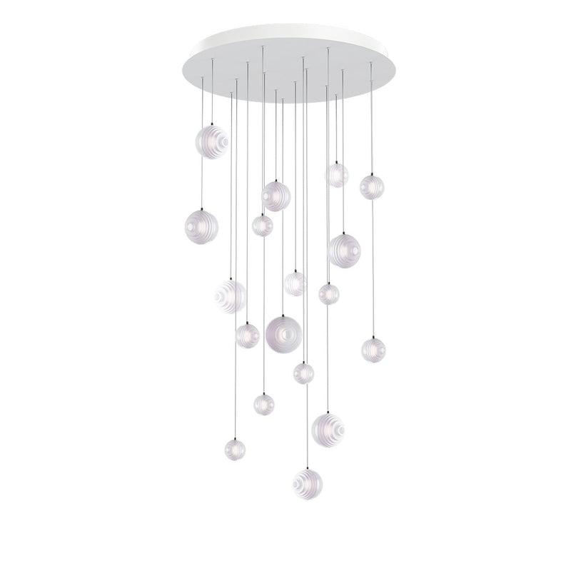 Cosmic Sphere Cascade Chandelier - Vakkerlight