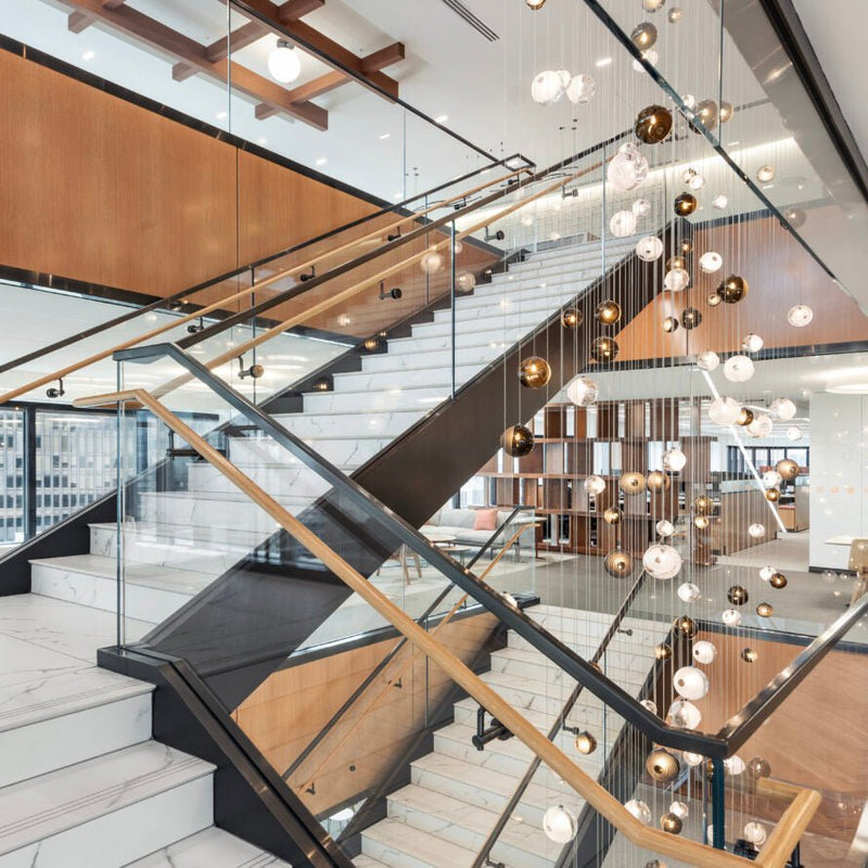 Cosmic Sphere Cascade Chandelier - Vakkerlight