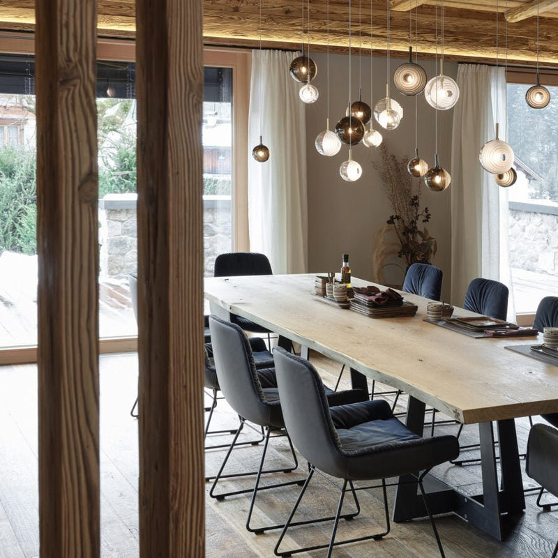 Cosmic Sphere Cascade Chandelier - Vakkerlight